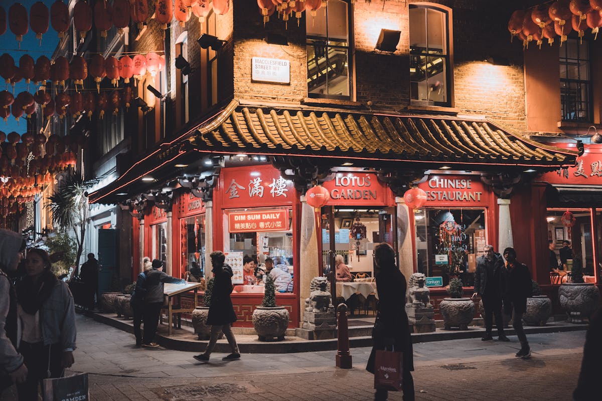 Chinatown in Boston MA