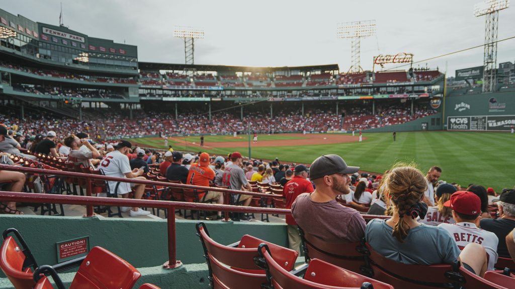 sport in Boston – the Red Sox playing at Fenway Park